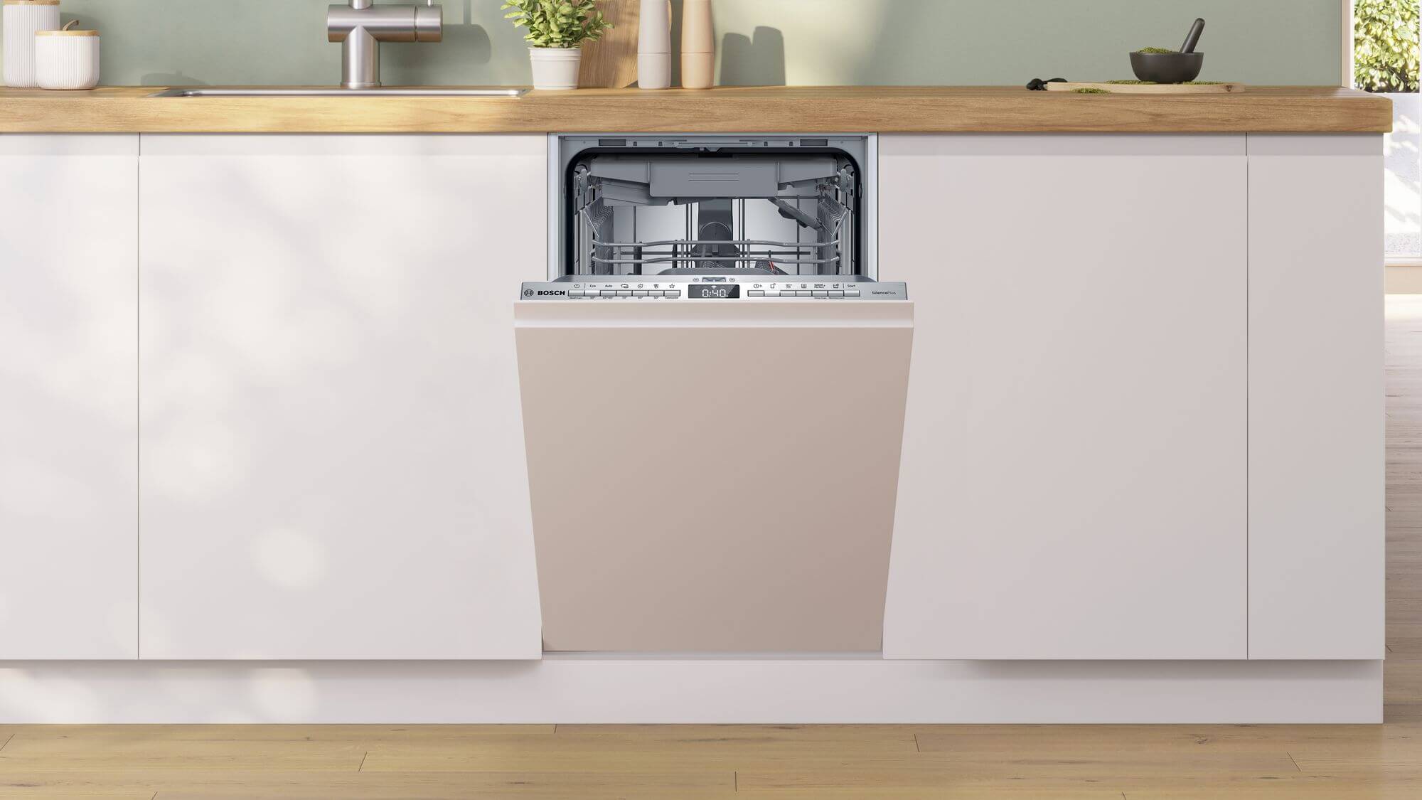 SPV4HMX13E BOSCH Съдомиялна за вграждане 45 см